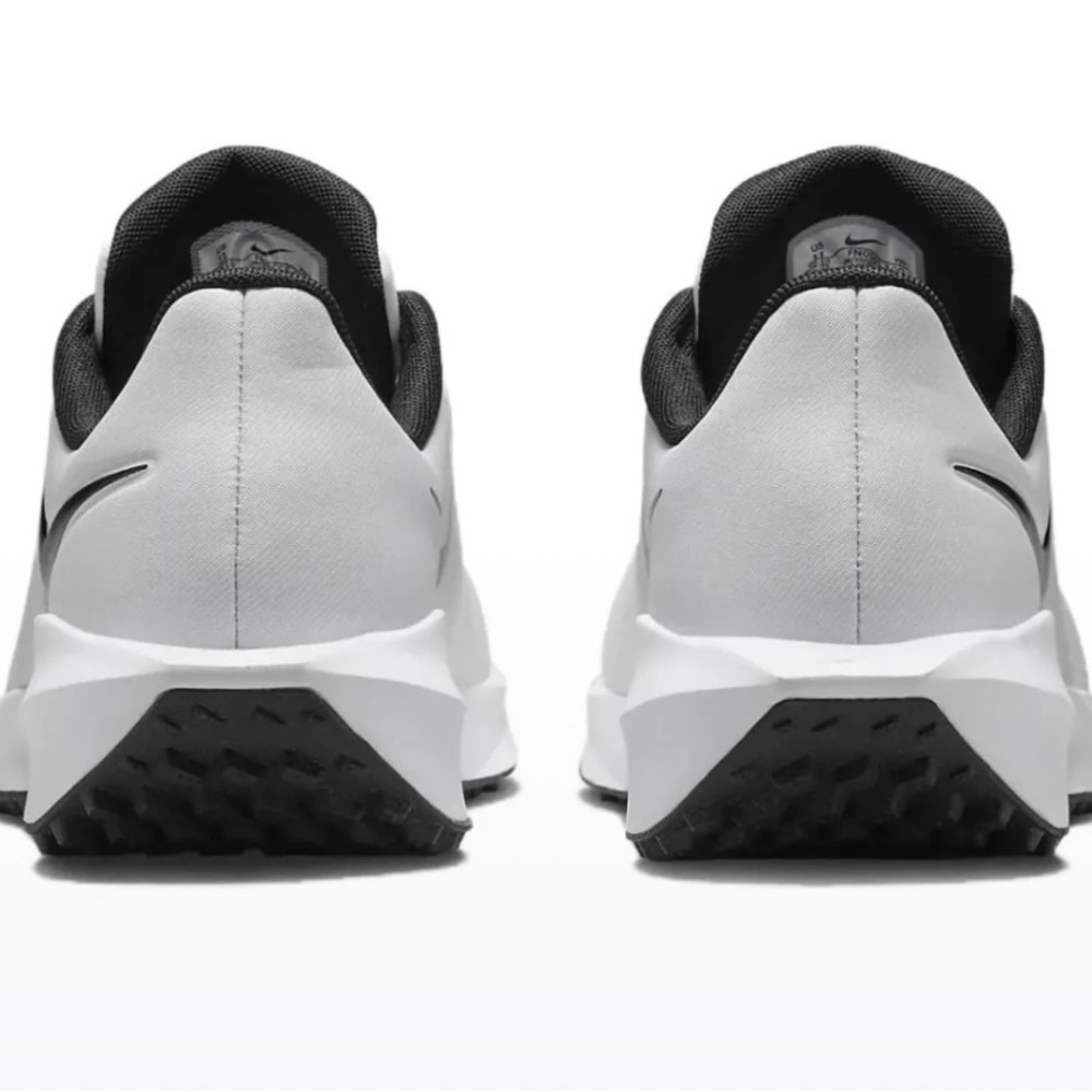 Size 12- Nike Men’s Infinity G NN Golf Shoes - White/Pure Platinum/Black No Lid - Picture 5 of 8